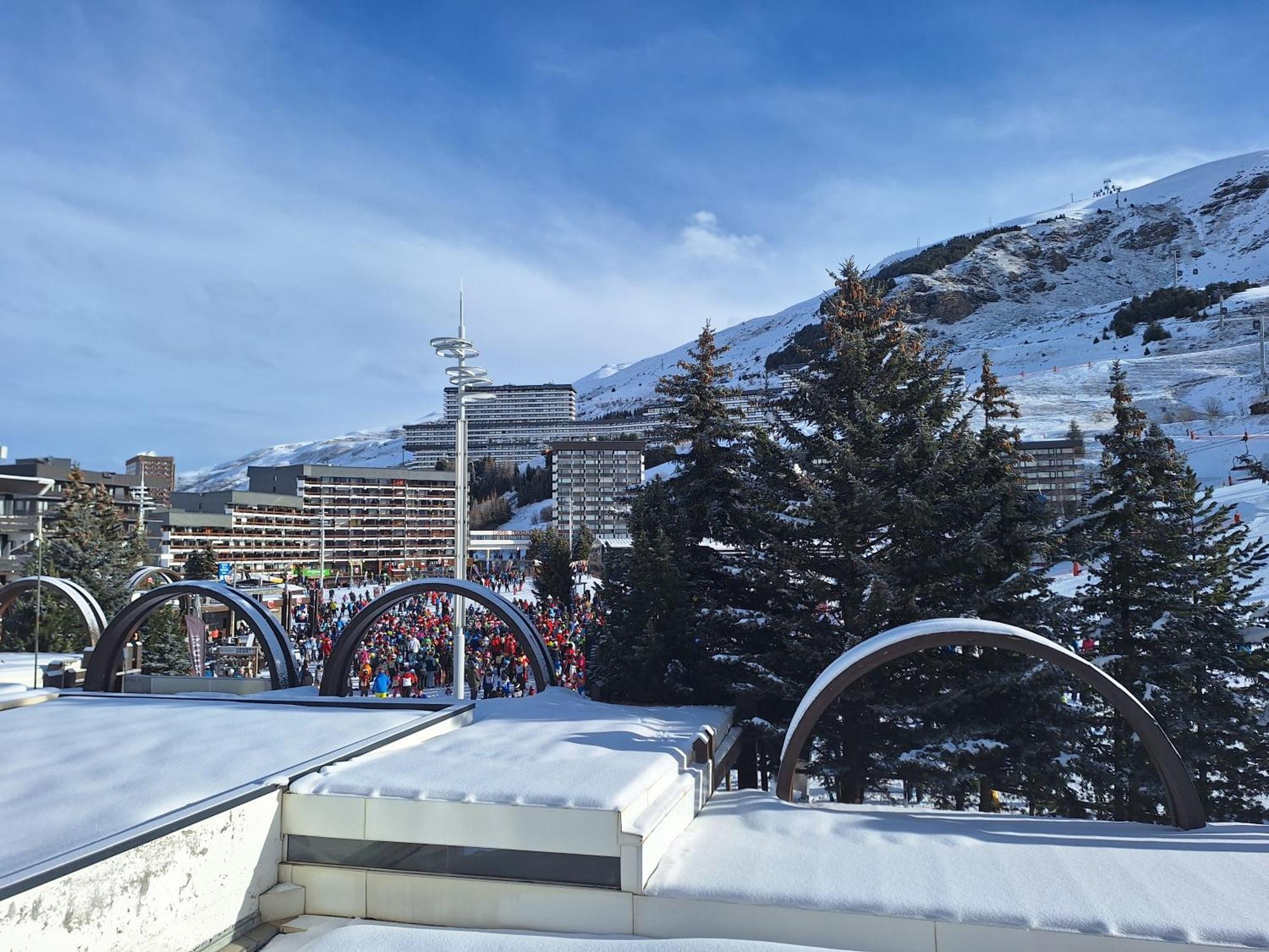 Appartement Residence Chanteneige Les Menuires Centre Croisette Au Pieds Des Pistes Saint-Martin-de-Belleville Dış mekan fotoğraf